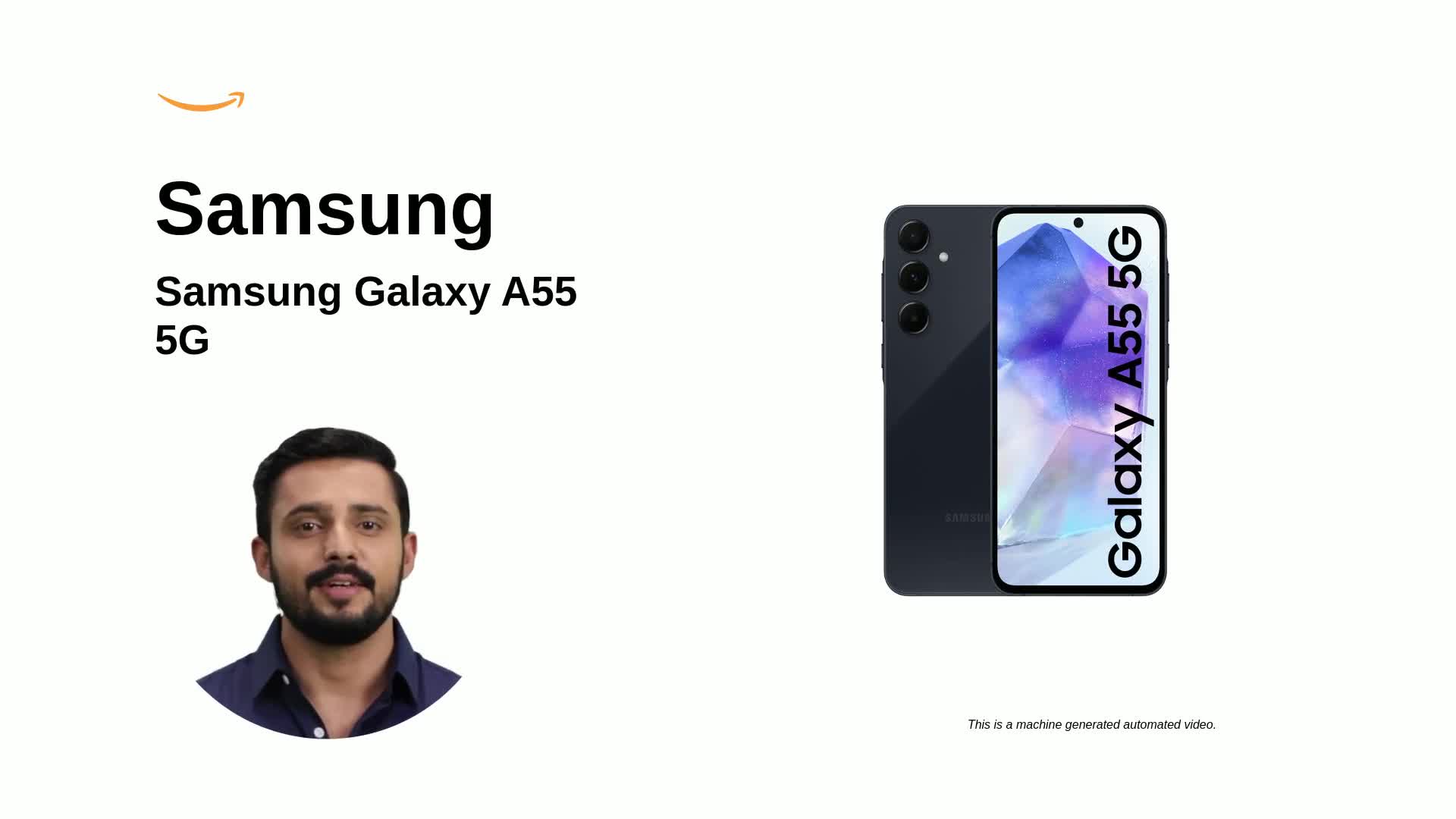 【国内版】Samsung Galaxy A55 5G Business | Galaxy A55 5G (8GB Memory) | SM-A556ELBZINS | Samsung India